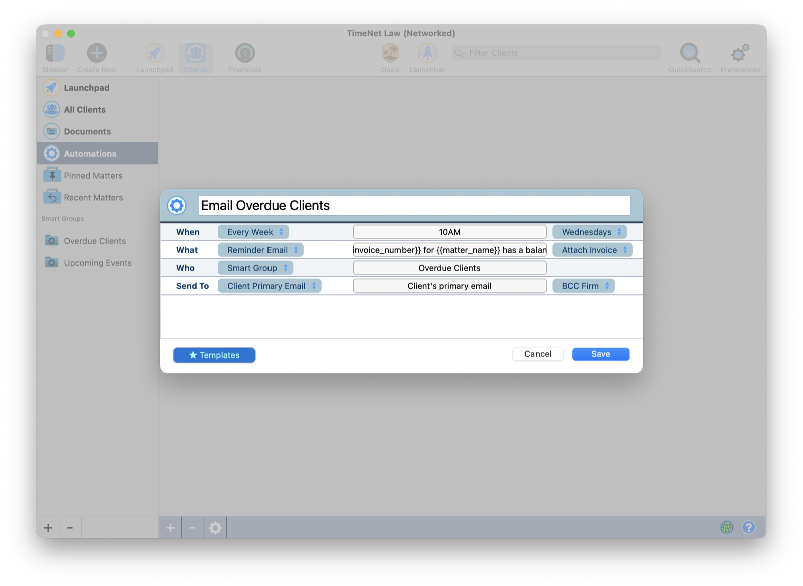 Create an automation