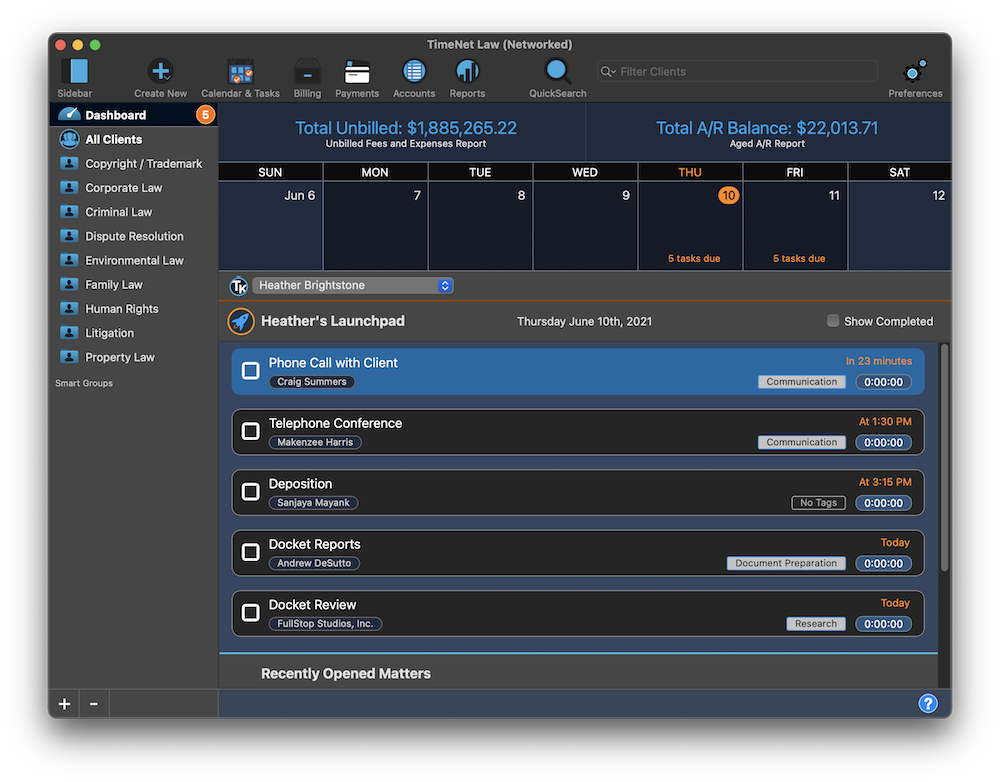 Legal Billing and Time Tracking for Lawyers