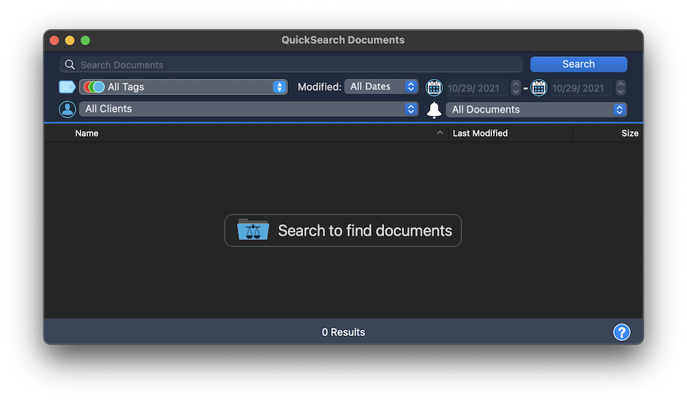 Searching All Documents At Once